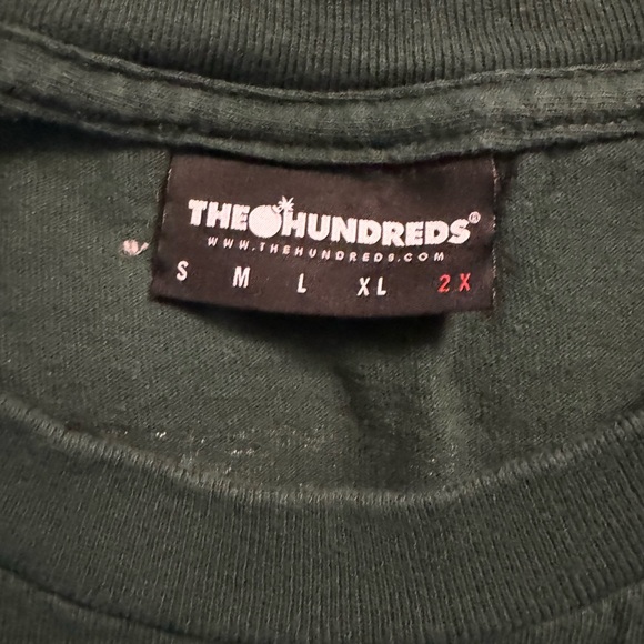 THE HUNDREDS GREEN T SHIRT SZ XXL 2XL - Picture 4 of 5